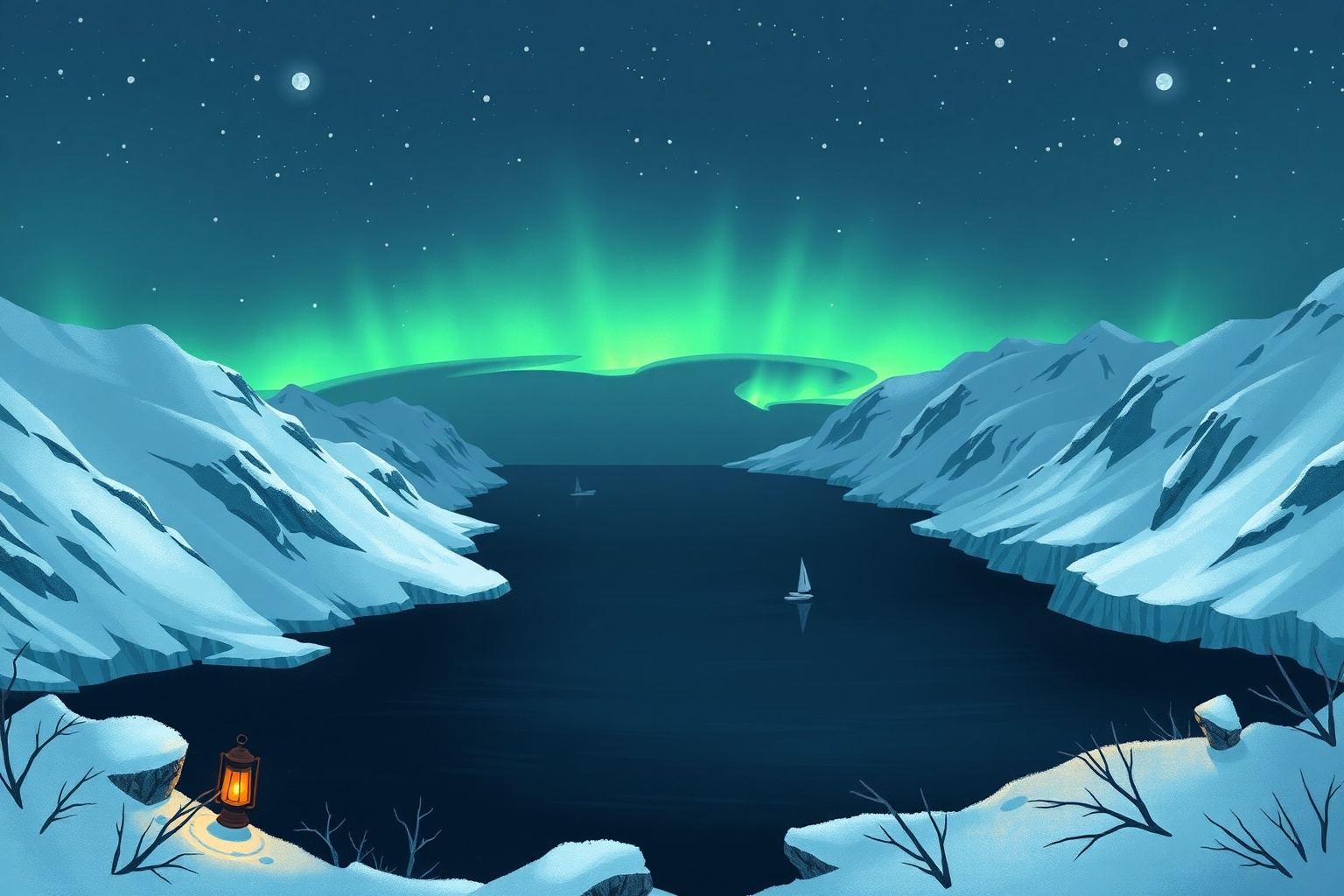 Aurora Fjord